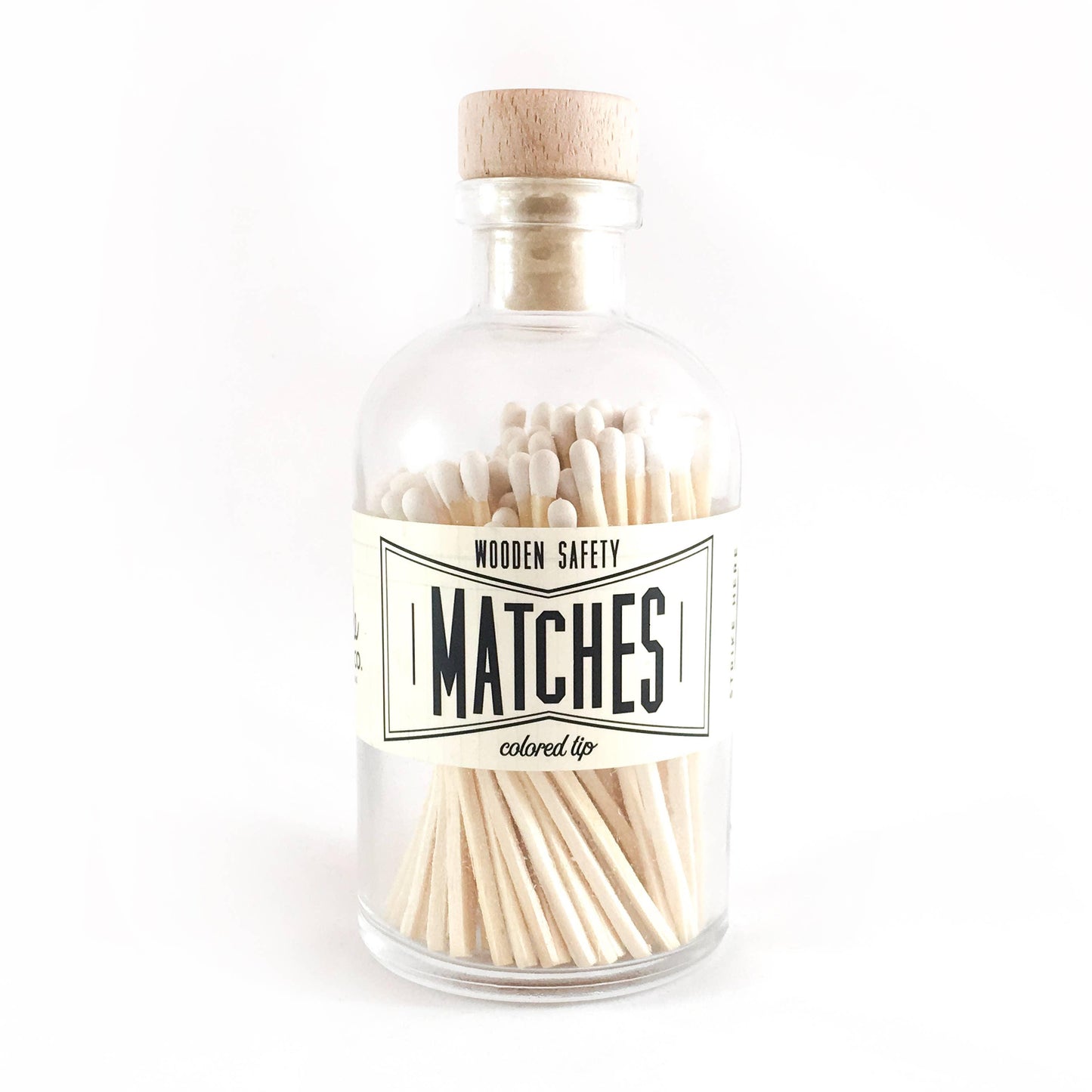 Vintage Apothecary White Matches - HERS