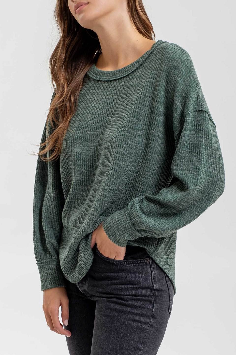 Slouch and Stitch Top